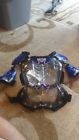 06095 Fox Racing Roost Deflector Guard Small Chest Protector Blue Red