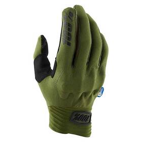 10014-00027-l 100% Cognito Smart Shock Gloves Army Green - L