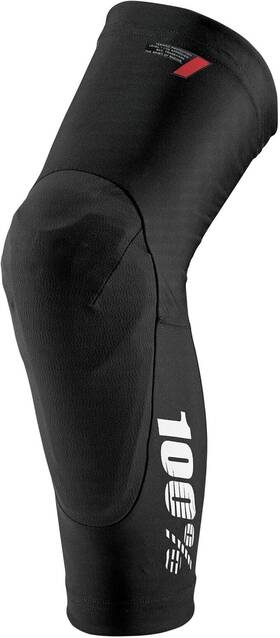 100% 196261007053 Teratec Mtb Mountain Bike Knee Guards Black - Large