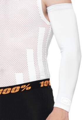 40055-00005 100 100% Exceeda Arm Sleeves White Small 2706-0296