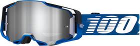 50005-00011 100% Armega Goggle - Rockchuck Flash Silver Mirror Lens