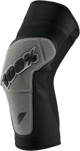 70001-00003 100% - Ridecamp Knee Guards Black/gray Large