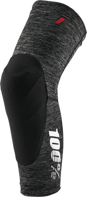 70003-00008 100% Teratec Knee Guards - Gray/black Xl