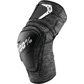 70007-00004 100% Open Box Adults Fortis Dirt Bike Knee Guards Gray/black - L/xl