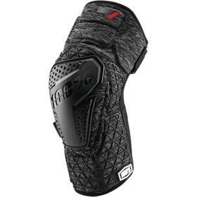 70009-00007 100% Surpass Knee Guards Large Gray/black