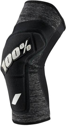 100% 841269139533 Ridecamp Mtb Knee Guards Gray/black Sm