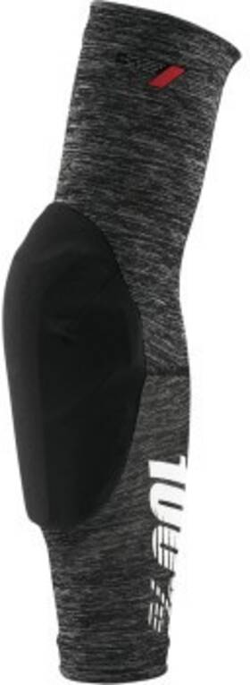 90130-303-11 100 100% Teratec Elbow Guards M Grey Heather/black Gray Black Medium