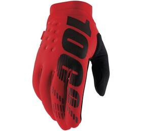 10003-00033 100 Percent 100% Xl Mens Brisker Cold-weather Gloves Red