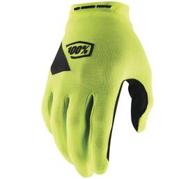 10011-00013 100 Percent 100% Xl Mens Ridecamp Gloves Flo Yellow