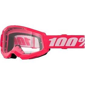 50031-00011 100 Percent 100% Strata 2 Junior Goggles Pink / Clear Lens