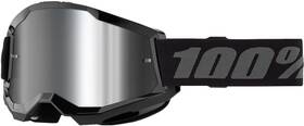 50032-00007 100 Percent 100% Strata 2 Junior Goggles Black
