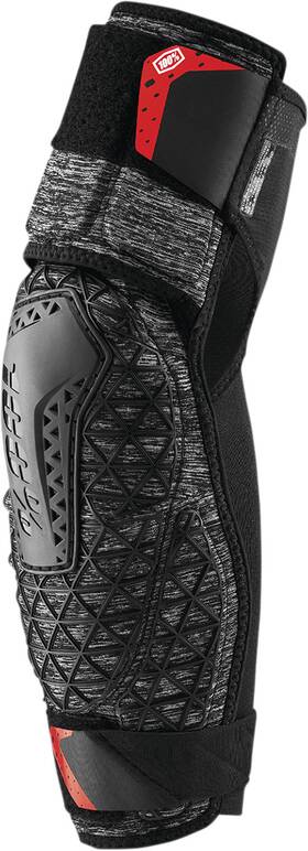 70008-00008 100 Percent 100% Surpass Elbow Guards Gray/black Xl 70008-00008 100 Percent 100% Surpass Elbow Guards Gray/black Xl