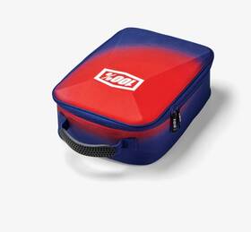 One-01001-488-01 100 Percent 100% Goggles Case Geo Red/blue One-01001-488-01 100 Percent 100% Goggles Case Geo Red/blue