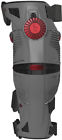 1010303 Mobius Knee Braces Pair Left Right Grey Crimson 812854020048