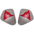 1876165-d66-n Dainese Aluminum Sport Shoulder Plate Kit Red Logo 8052644823110