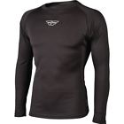 354-6081s Fly Racing Black Sz Light Weight Base Layer Top