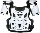 36-16065 Yth Ce Wht Fly Mx Racing Revel Roost Guard Youth