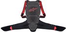 6504018-13-m Alpinestars Nucleon Back Protector Medium Smoke Black Red