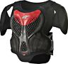 6740518-13-sm Alpinestars Youth Body Armor Chest Protector Black Red