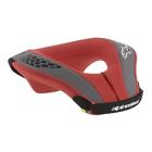 6741018-13-s-m Alpinestars Sequence Youth Neck Support Red Small Medium 8021506925965