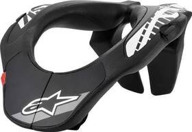 Alpine Stars 8033637936147 Youth Neck Support Black/white