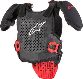 Alpine Stars 8059347200750 A 5 S Youth Chest Protector Black/white/red Lg/xl