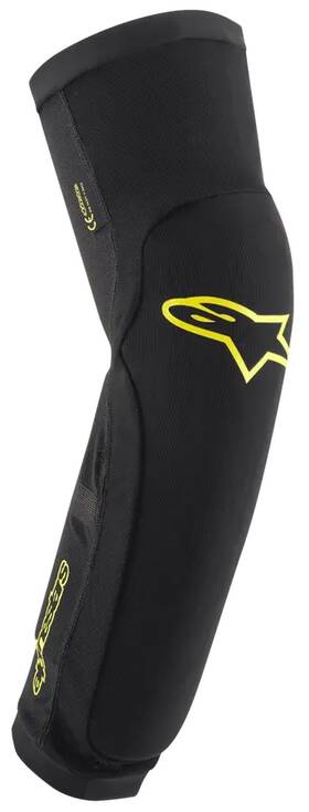 Alpinestars 033637776187 Paragon Plus Knee/shin Protectors Black/acid Yellow Lg