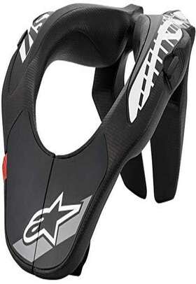 Alpinestars 033637936147 Youth Neck Support One Size Black/white Alpinestars 033637936147 Youth Neck Support One Size Black/white