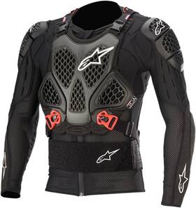 Alpinestars 059175100420 Bionic Tech V2 Mens Protective Jacket Black/red Sm