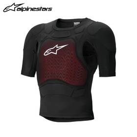 Alpinestars 059347578620 Bionic Plasma Lt Protection Short Sleeve Jacket - Black Large