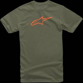 10327203069402x Alpinestars Ageless T-shirt - Military/orange 2xl