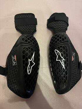 103853b Alpinestars Bionic Plus Mx Motocross Offroad Elbow Protectors - L/xl