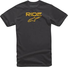10387200010502x Alpinestars Ride 2.0 T-shirt 2xl Black/yellow