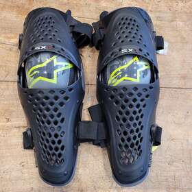 105333b Alpinestars Sx-1 Mens Mx Motocross Offroad Knee Protector - L/xl
