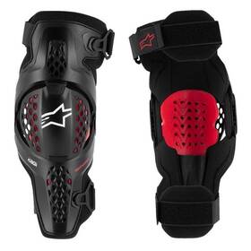 117160b Alpinestars Sx-1 Plasma Mx Motocross Offroad Black/red Knee Protector- Pick Size
