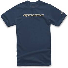 1212720207128xl Alpinestars Tee Linear Word Nv/tn Xl