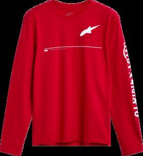 1215-71200-30 Alpinestars Committed Long Sleeve Csf Tee Red