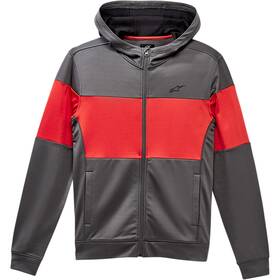 12304210018302x Alpinestars Justify Midlayer Jacket Charcoal/red Xx-large Gray