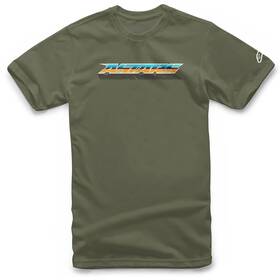1232-72206-690l Alpinestars Tee Chromium Military L
