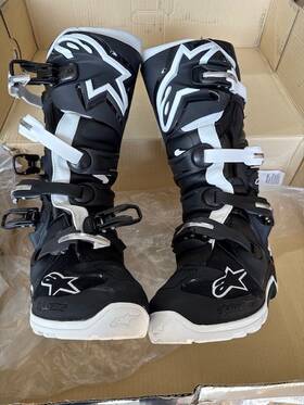 2012620-12-6 Alpinestars Tech 7 Enduro Drystar Boot 6 Black/white