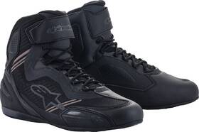 2510319-111-10 Alpinestars Faster-3 Rideknit Riding Black Gray Shoes Size 10