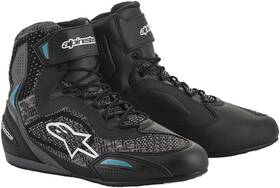 2510520117011.50 Alpinestars Stella Faster 3 Rideknit Shoes 11.5 Black/teal
