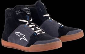 Alpinestars 2512322117214 Chrome Shoes 14 Black/asphalt/gum Blue