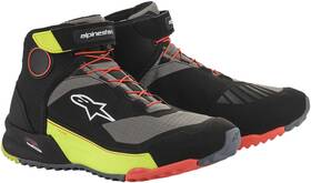 2611820153812.00 Alpinestars Cr-x Drystar Riding Shoes 12 Black/yellow/red