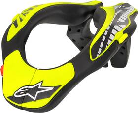 2707-0113 Alpinestars Youth Neck Support Black/yellow Fluo One Size
