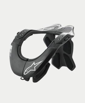 2707-0122 Alpinestars Bns Tech 2 Bionic Black Cool Gray Neck Support Brace Size Xs/m