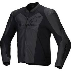 3103625-1100-62 Alpinestars Faster V3 Airflow Leather Jackets 52 Black/black