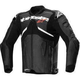 3106524-12-60 Alpinestars Atem V5 Leather Jackets 60 Black/white