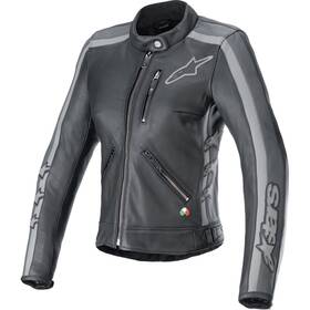 3113924-1296-xl Alpinestars Stella Dyno Leather Womens Jackets Xl Black