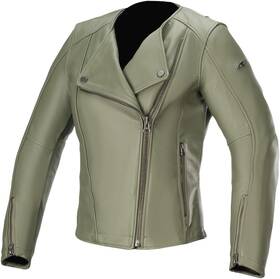 Alpinestars 3115020-608-50 Alice Womens Leather Jacket 50 Green